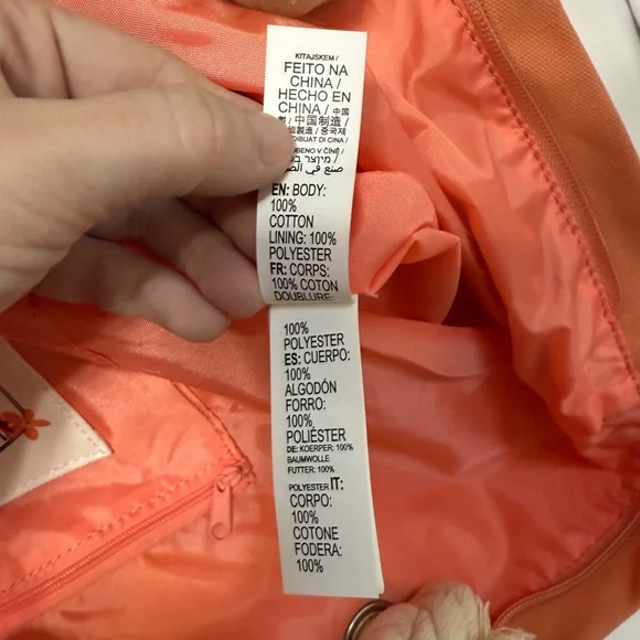 NWT Honolua Wahine - Billabong “Honolua Hawaii” Guava Colored Tote Bag. One size - Picture 11 of 14